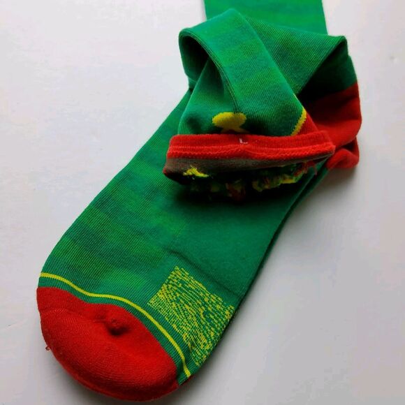 Voxx Life Stasis Neuro Socks Wellness Crew Elf Holiday Size L (M 9.5-12.5) - Picture 3 of 3